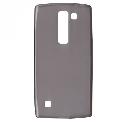 Hátlapvédő telefontok gumi / szilikon (ultravékony) Szürke [LG Spirit (C70)]