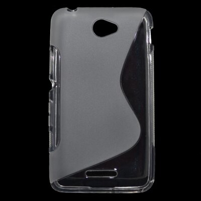 Hátlapvédő telefontok gumi / szilikon (S-line) Átlátszó [Sony Xperia E4 (E2105)]