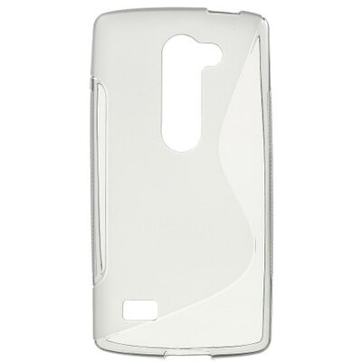 Hátlapvédő telefontok gumi / szilikon (S-line) Szürke [LG Leon (C50) ]