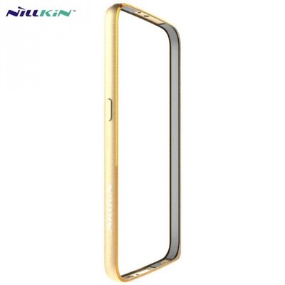 Nillkin GOTHIC BORDER hátlapvédő telefontok alumínium keret (BUMPER) Arany [Samsung Galaxy S6 (SM-G920)]