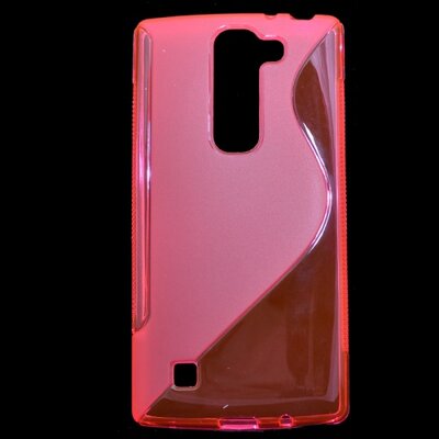 Hátlapvédő telefontok gumi / szilikon (S-line) Rózsaszín [LG G4c (H525n)]