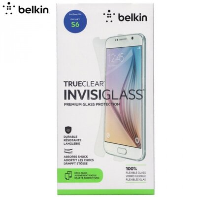 Belkin F8M986VF BELKIN képernyővégő üveg (extra vékony) INVISIGLASS [Samsung Galaxy S6 (SM-G920)]