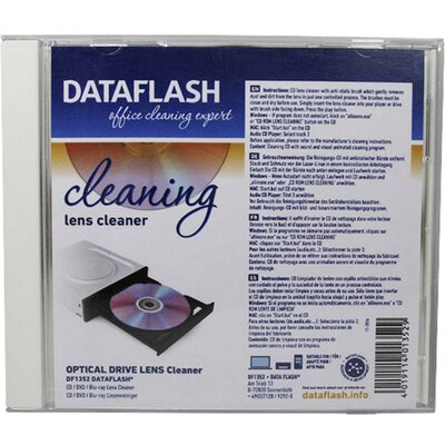 CD/DVD fejtisztító lemez, CD ROM tisztító DataFlash DF1352