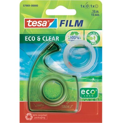 Cellux átlátszó Tesafilm®Eco&Clear 10 m x 15 mm, 1 tekercs, TESA 57969