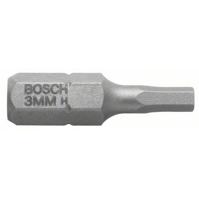 Csavarozó bit extrakemény, HEX 3, 25 mm Bosch 2607001722 3.0 mm hossz:25 mm