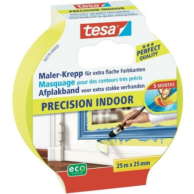 Krepp maszkolószalag Tesa® Masking Tape Precision Indoor 25 m x 25 mm TESA 56270