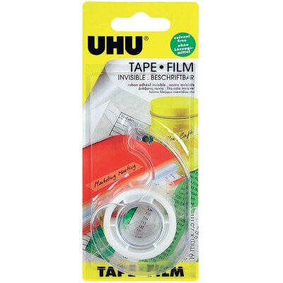 UHU film, feliratozható (H x Sz) 7.5 m x 19 mm UHU, tartalom: 1 tekercs