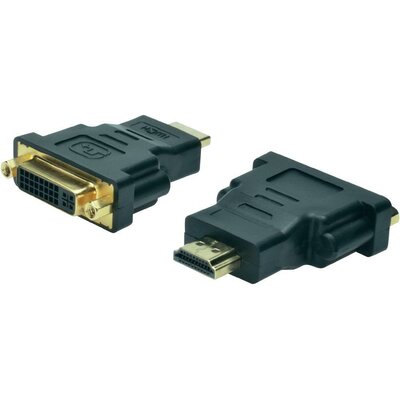 HDMI / DVI TV, Monitor Adapter 1x - 1x Fekete Digitus