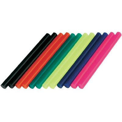 Dremel 2615GG05JA 12db-os színes műanyag ragasztóstift, ragasztópálca készlet 7 mm