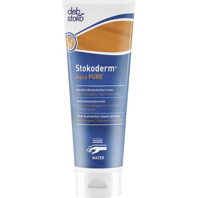 Bőrvédő, bőrápló kézkrém 100ml Stoko 24661 Stokoderm® aqua sensitive soft cream