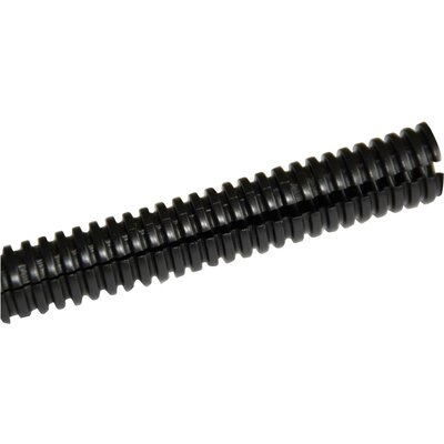 Kábelvédő cső nyestek és menyétek ellen, 2 m, Ø14,5 x 10,4 mm, fekete