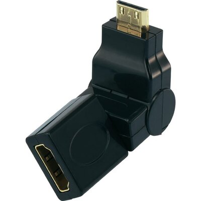 AV átalakító, HDMI aljzat, HDMI dugó C mini [1x - 1x ] SpeaKa Professional
