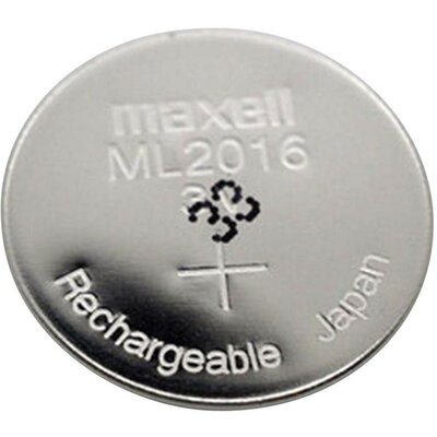 ML2016 gombakku lítium, 3 V 25 mAh, Maxell
