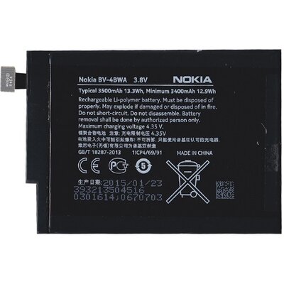 Nokia BV-4BWA gyári akkumulátor 3500 mAh LI-ION - [Nokia Lumia 1320]