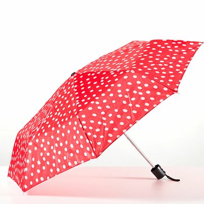 Pöttyös Összecsukható Esernyő, Piros