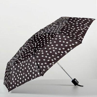 Pöttyös Összecsukható Esernyő, Fekete