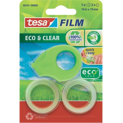 tesafilm® Mini adagoló ecoLogo®, világoszöld 58241 TESA, tartalom: 1 csomag