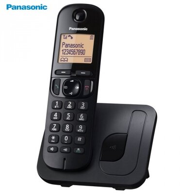 Panasonic KX-TGC210PDB TELEFON készülék, DECT / hordozható Panasonic KX-TGC210PDB FEKETE [Univerzális]