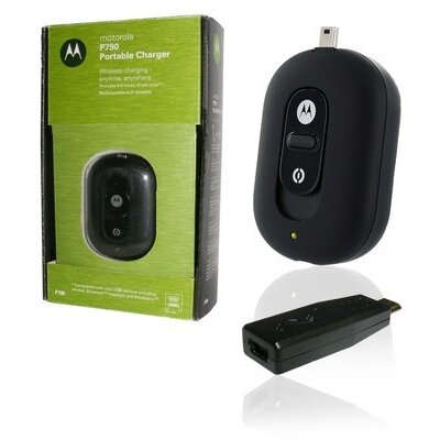Motorola P790 Hordozható vésztöltő, powerbank (belső 1700 mAh akku, 5V / 500mA, microUSB adapter)