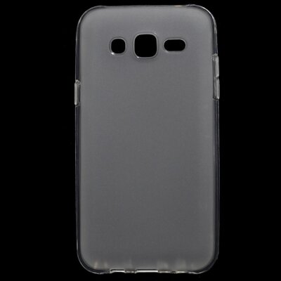 Hátlapvédő telefontok gumi / szilikon (fényes keret) Átlátszó [Samsung Galaxy J5 (SM-J500)]