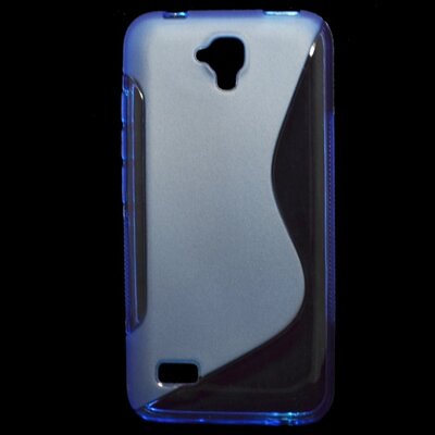 Hátlapvédő telefontok gumi / szilikon (S-line), Kék [Huawei Y5 (Y560)]