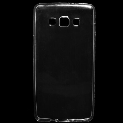 Hátlapvédő telefontok gumi / szilikon (ultravékony) Átlátszó [Samsung Galaxy A7 (SM-A700F)]