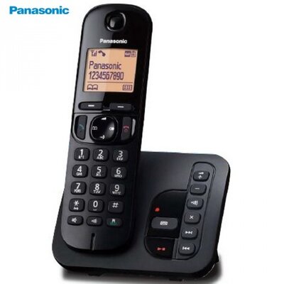 Panasonic KX-TGC220PDB TELEFON készülék, DECT / hordozható Panasonic KX-TGC220PDB FEKETE [Univerzális]