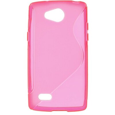 Hátlapvédő telefontok gumi / szilikon (S-line) Rózsaszín [LG Joy (H220)]