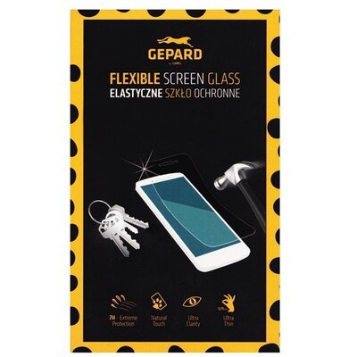 MYSCREEN GEPARD FLEXI GLASS Kijelzővédő üvegfólia (karcálló, ütésálló, 0.33mm, 9H) ÁTLÁTSZÓ [Microsoft Lumia 640]