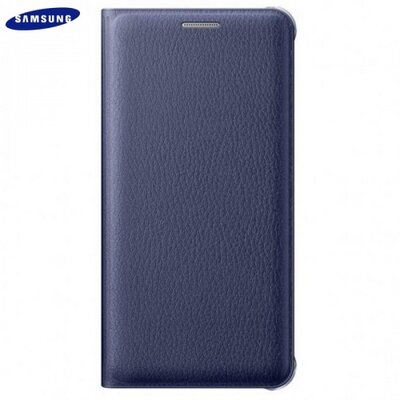 Samsung EF-WA510PBEG Telefontok álló, bőr (FLIP, akkufedél, oldalra nyíló, bankkártya tartó) fekete [Samsung Galaxy A5 (2016) (SM-A510F) ]