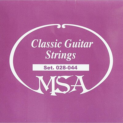 MSA akusztikus gitár neylon húrok, 028 - 044