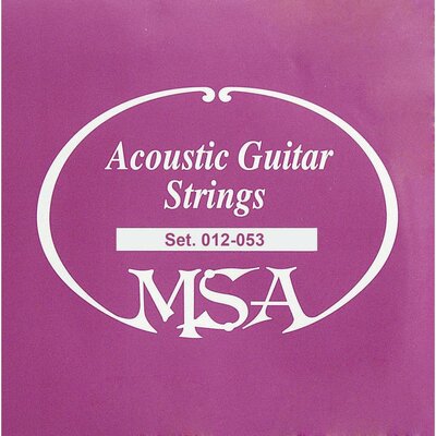 MSA akusztikus gitár húrok, 012 - 053