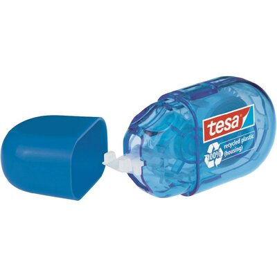 tesa® szövegjavító mini tekercs ecoLogo®, kék 59814 TESA, tartalom: 1 db