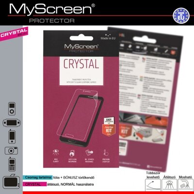 Myscreen Crystal Kijelzővédő fólia (3H) ÁTLÁTSZÓ [Samsung Galaxy S2 (GT-I9100)]