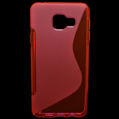 Hátlapvédő telefontok gumi / szilikon (S-line) Rózsaszín [Samsung Galaxy A3 (2016) (SM-A310F)]