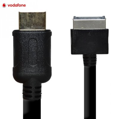 Zte TV/HDMI adapter kábel, (HDMI-40pin, 120 cm) FEKETE [Vodafone Smart Tab 10, Smart Tab 7]