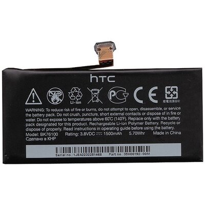 Htc BK76100 / 35H00192-00M gyári akkumulátor 1500 mAh Li-ion - HTC One V (T320e)
