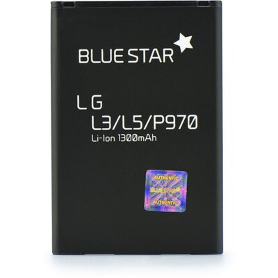 Utángyártott akkumulátor 1300 mAh Li-ion - LG L3 / L5 / P970 Optimus fekete / P690 Optimus Net