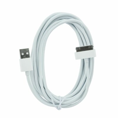 USB kábel - Apple iPhone 3G / 3Gs / 4G - 3 méter hosszú
