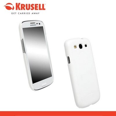 Krusell 89689 KRUSELL BioCover Bioműanyag hátlapvédő telefontok (100% környezetbarát) Fehér [Samsung Galaxy S3 (GT-I9300), Samsung Galaxy S3 LTE (GT-I9305), Samsung Galaxy S3 Neo (GT-I9301i)]