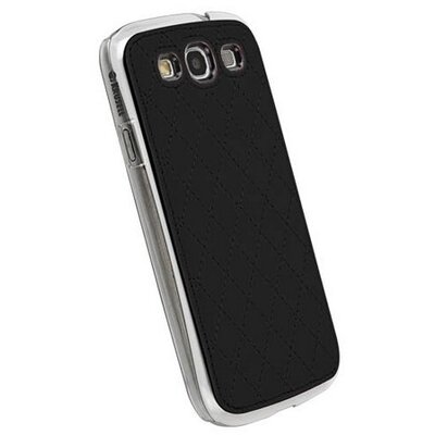 Krusell 89682 KRUSELL AVENYN műanyag hátlapvédő telefontok (bőr hátlap) fekete [Samsung Galaxy S3 (GT-I9300), Samsung Galaxy S3 LTE (GT-I9305), Samsung Galaxy S3 Neo (GT-I9301i)]