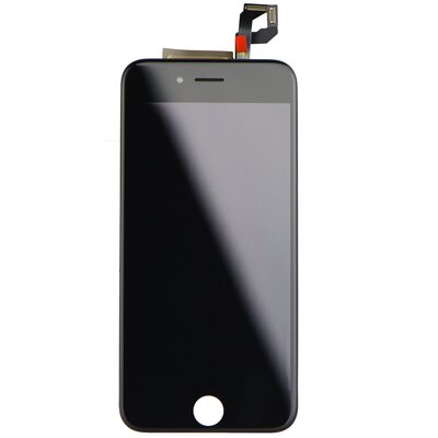 LCD kijelző érintőpanellel - Apple iPhone 6s 4,7", fekete (magas minőségű utángyártott)
