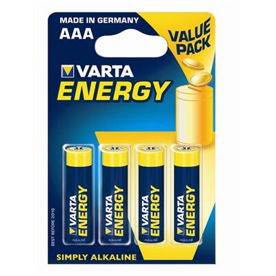 Alkaline elem Varta R6 (AA) 4 db Energy