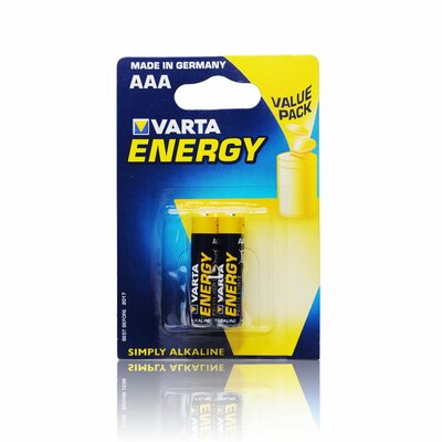 Alkaline elem Varta R3 (AAA) 2 db Energy