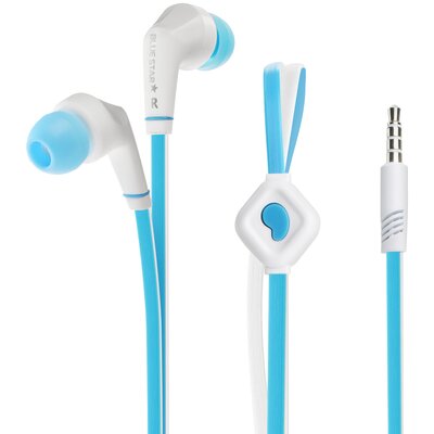 Fülhallgató Sport JD88 Univerzális 3,5 mm kék / fehér