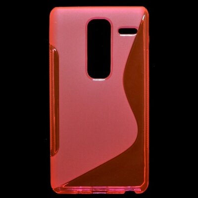 Hátlapvédő telefontok gumi / szilikon (S-line) Rózsaszín [LG Zero (H650E)]