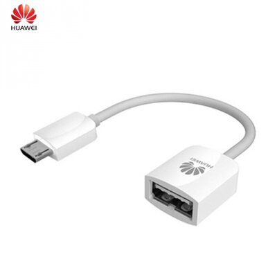 Huawei AP56 Adapter kábel (USB/pendrive csatlakoztatás, OTG) FEHÉR [Huawei Ascend Mate (MT1-U06), Ascend P1, Ascend P6 (P6-U06), Ascend P7, Honor 4C, Honor 4X
