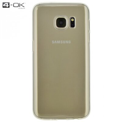 Blautel USGS7T 4-OK hátlapvédő telefontok gumi / szilikon (ultravékony) Átlátszó [Samsung Galaxy S7 (SM-G930)]