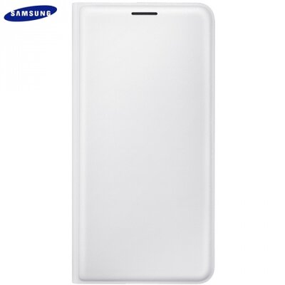Samsung EF-WJ510PWEG Telefontok álló, bőr (FLIP, akkufedél, oldalra nyíló, bankkártya tartó) Fehér [Samsung Galaxy J5 (2016) (SM-J510)]