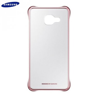 Samsung EF-QA310CZEG Műanyag hátlapvédő telefontok Átlátszó/RoseGold [Samsung Galaxy A3 (2016) (SM-A310F)]